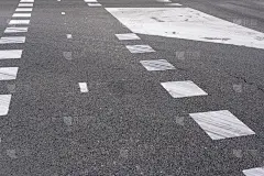 路面沥青纹理有分隔线