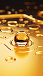 jason_1991_an_oil_drop_on_a_gold_surface_in_the_style_of_futuri_fe9db7ea-70ae-451d-a1a4-39000bfb6943