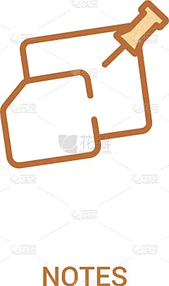 笔记本,图标,数字2,简单,概念,线条,商务,信函,直的,床单