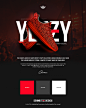 Adidas X Kanye West 'Yeezy Bloodline' 应用程序 设计圈 展示 设计时代网-Powered by thinkdo3