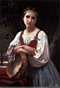  阿道夫·威廉·布格罗 Adolphe William Bouguereau 
高清作品欣赏
