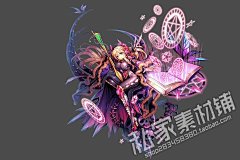 神姫Project 角色设计 日韩设计 日系设计 日系立绘 角色立绘 精二 萌妹 御姐 职业 (289)