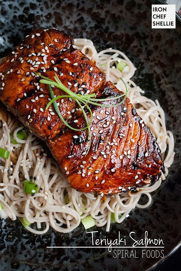 Teriyaki Salmon with...