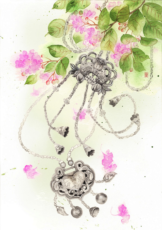 〔 古风水彩素材 〕 作者' 临墨 °