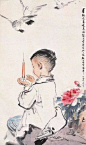 中国现代水墨人物画一代宗师——蒋兆和的“童真童趣”-文化频道-手机搜狐