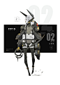 日韩Q版 游戏角色 原画 设计 立绘魔幻 剪裁 蒸汽自走型阿姆斯特朗大炮的照片 - 微相册