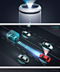 12款新能源电动汽车智能数码科技产品KV视觉海报PSD设计素材模板-淘宝网