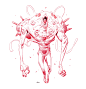 EVA, Mauro Belfiore : Evangelion themed sketches.