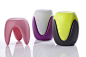 Pop art design stool - BABY BITE by Karim Rashid - XO DESIGN