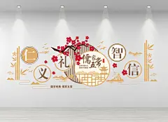 中式校园传统美德国学儒家文化