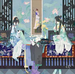 无题_画画的无韵呀__插画师作品_涂鸦王国gracg.com