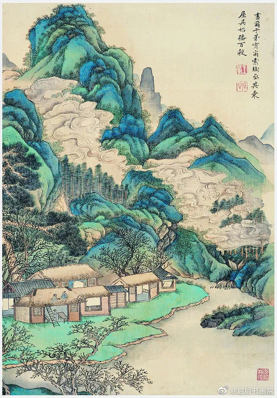王翚《豳风诗意图册》欣赏 ​​​