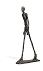 L'Homme qui marche - Alberto Giacometti Nov 2013 - a 1960 Alberto Giacometti sculpture was sold for £65 million ($104.3 million) at Sotheby's, setting a record price for a work of art = CON ART at auction