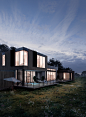 architecture Render corona renderer house home visualization Villa Project