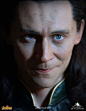 Loki 1:1 Lifesize Bust by Queen Studios : Discover the hyper-realistic Loki bust by Queen Studios. Made of medical grade silicone, you'd be forgiven for thinking that this really is Loki played by Tom Hiddleston