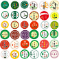 小青柑标签定制 现货柑普茶圆形logo美纹纸不干胶贴纸封口贴包邮-淘宝网