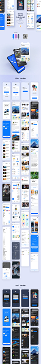 #APP模板#
暗亮色新闻文章资讯杂志分类视频等app ui源文件 sketch模板