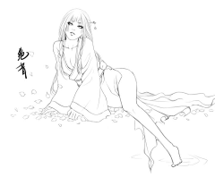 明Sama采集到插画——人物