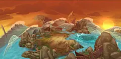 置顶 阴阳师手游
【一些平时视角看不到的场景】
1.辉夜 荒酱幻境
2.结界
3.副本：逢魔 石距 魂十
4.其他场景(太鼓真的好好看啊！)
5678是我感觉超级惊艳的几张所以放的大图……
但是因为直接是从编辑器上截的图所以都不是高清…
(不然电脑壁纸就get了) ​​​​