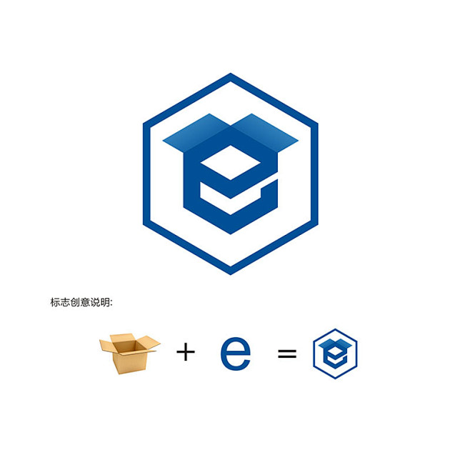 e盒印新logo设计大赛
设计理念：e盒...