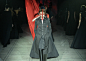 Gareth Pugh brings his "modern armour" to London for AW15 : British fashion designer Gareth Pugh has made a patriotic return to London Fashion Week, pulling together references from across the UK for his collection.