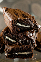 Cookies ‘n’ Cream Oreo Fudge Brownies