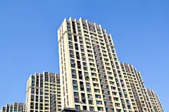 城市高层住宅大楼