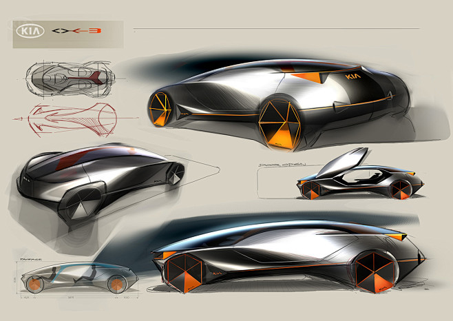 KIA CX-3 on Behance