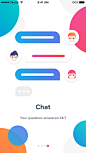 Onboarding   chat #启动页#  #UI# #app# #引导页# 采集@设计工厂