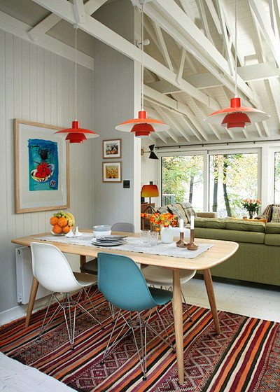 Eclectic Dining Room...