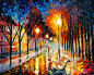  阿夫列莫夫 leonid afremov 作品,阿夫列莫夫作品高清版