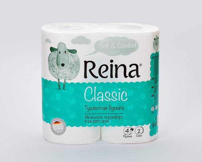 Reina 卫生纸品牌包装-古田路9号