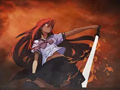 动漫武士刀女 - 动漫壁纸_高清桌面壁纸_高清动漫桌面壁纸 - 酷酷壁纸