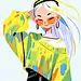 AI-丨风格灵感分享丨涂鸦插画丨可爱女孩丨