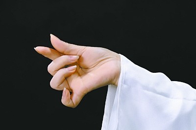 定格梅派艺术手上的神韵(组图)