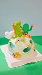 甜莺·儿童节恐龙小蛋糕