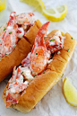 Lobster Rolls - the best homemade New England Lobster Rolls recipe filled with juicy and succulent lobsters, so delicious you'll want seconds | rasamalaysia.com