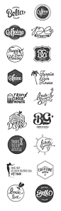 【几百种徽章Logo的表现形式】精致的徽章Logo，其中的组合形式、构成元素都可以用来借鉴和创意组合哦。#设计秀# ​​​​