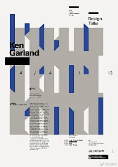 #平面设计# 英文字母海报创意设计灵感 ​​​​