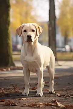 草地上的拉布拉多幼犬