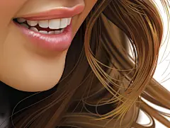 美得让你 O 嘴的AI矢量逼真人物绘画
来自俄罗斯设计师Ruslan Khasanov的作品，真的很逼真。