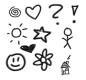 涂鸦素材
