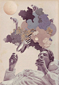 Illustration/collage by Eleanor Wood: 