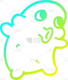 山,外星人,奇异的,铅笔画,漫画,太空,图像,艺术,动物,绘制