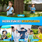 Amazon.com: Walkie Talkies Toys for Kids 3-6: DASTION-99 Mini Robot Boys Walkies Talkie Outsides Outdoor Games for Kid Christmas Birthday Gifts Stocking Stuffers for Kids Age 3 4 5 6 Baby Blue : Toys & Games