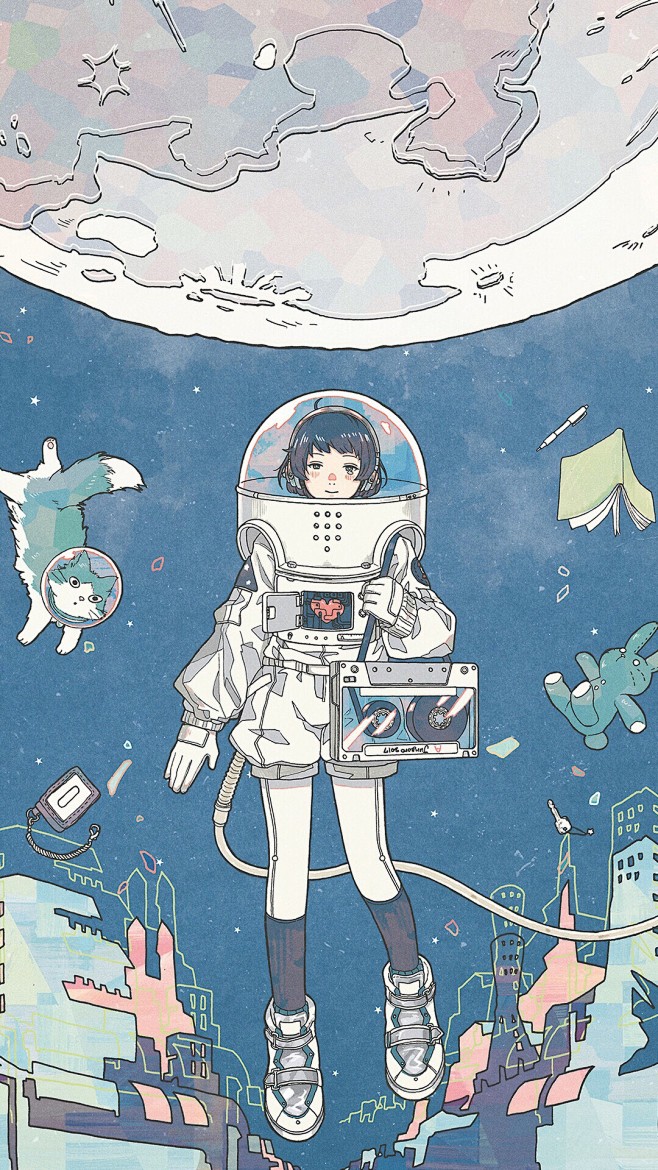 爱思壁纸宇航员太空人
