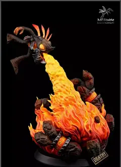 鱼人成《魔兽世界》最萌宠物，大火版定制雕塑售价1620元