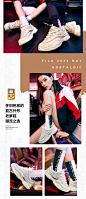FILA斐乐官方 RAY 情侣款跑鞋 2020春新款运动鞋男 老爹鞋女ins潮-tmall.com天猫