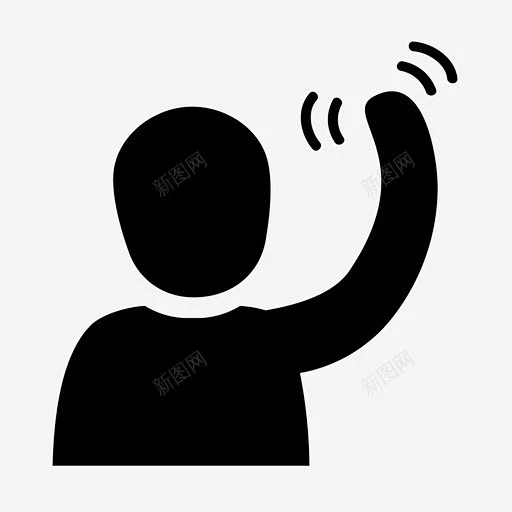 你好再见问候图标 UI图标 设计图片 免费下载 页面网页 平面电商 创意素材-花瓣网