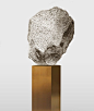 studio swine metallic geology cabinets designboom